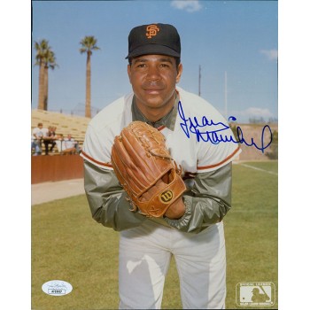 Juan Marichal San Francisco Giants Signed 8x10 Glossy Photo JSA Authenticated