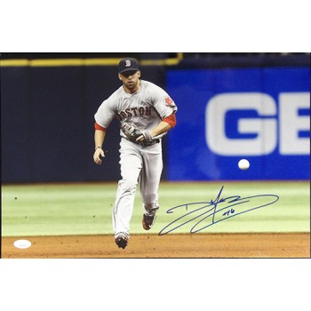 Deven Marrero Boston Red Sox Signed 12x18 Glossy Photo JSA Authenticated