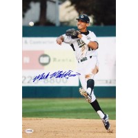 Mark Mathias Cal Poly Mustangs Signed 12x18 Glossy Photo JSA Authenticated