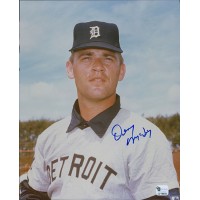 Denny McLain Detroit Tigers Signed 8x10 Glossy Photo Global GAI Authenticated