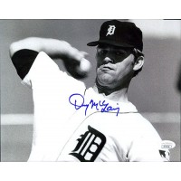 Denny McLain Detroit Tigers Signed 8x10 Matte Photo JSA Authenticated