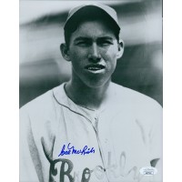 Cal McLish Brooklyn Dodgers Signed 8x10 Glossy Photo JSA Authenticated