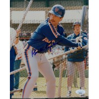 Kevin McReynolds New York Mets Signed 8x10 Glossy Photo JSA Authenticated