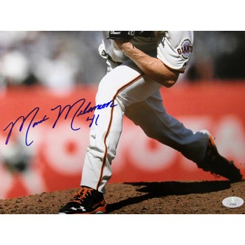 Mark Melancon San Francisco Giants Signed 12x18 Glossy Photo JSA Authenticated