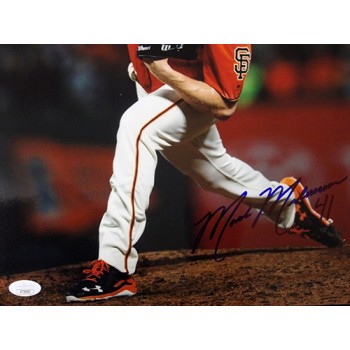 Mark Melancon San Francisco Giants Signed 12x18 Glossy Photo JSA Authenticated