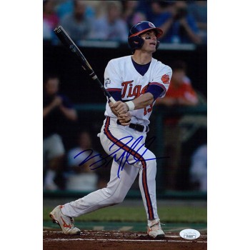 Brad Miller Clemson Tigers Signed 8x12 Glossy Photo JSA Authenticated