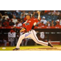 Mike Minor Team USA Signed 12x18 Glossy Photo JSA Authenticated