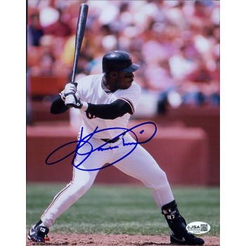 Kevin Mitchell San Francisco Giants Signed 8x10 Glossy Photo JSA Authenticated Kevin Mitchell San Francisco Giants Signed 8x10 Glossy Photo JSA Authenticated