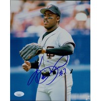 Kevin Mitchell San Francisco Giants Signed 8x10 Glossy Photo JSA Authenticated