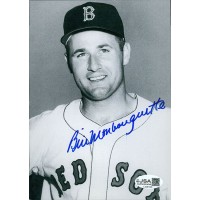 Bill Monbouquette Boston Red Sox Signed 5x7 Cardstock Photo JSA Authenticated
