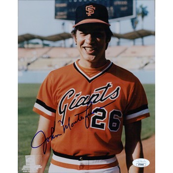 John Montefusco San Francisco Giants Signed 8x10 Glossy Photo JSA Authenticated