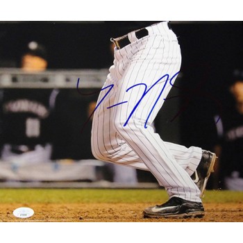 Tom Murphy Colorado Rockies Signed 12x18 Glossy Photo JSA Authenticated