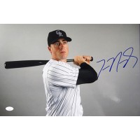 Tom Murphy Colorado Rockies Signed 12x18 Glossy Photo JSA Authenticated