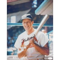 Stan Musial St. Louis Cardinals Signed 11x14 Matte Photo JSA Authenticated