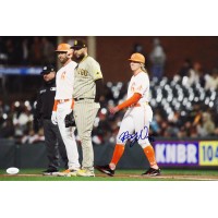 Alyssa Nakken San Francisco Giants Signed 12x18 Glossy Photo JSA Authenticated