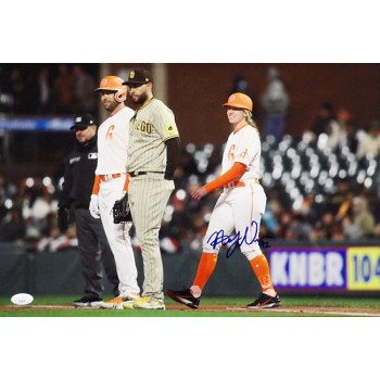 Alyssa Nakken San Francisco Giants Signed 12x18 Glossy Photo JSA Authenticated