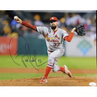 Pat Neshek St. Louis Cardinals Signed 11x14 Glossy Photo JSA Authenticated