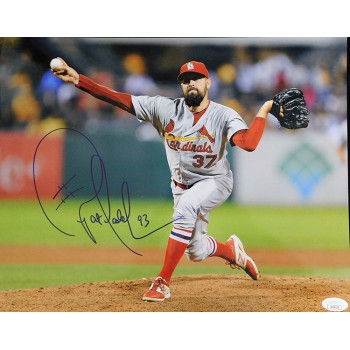 Pat Neshek St. Louis Cardinals Signed 11x14 Glossy Photo JSA Authenticated