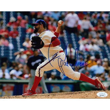 Pat Neshek Philadelphia Phillies Signed 8x10 Matte Photo JSA Authenticated