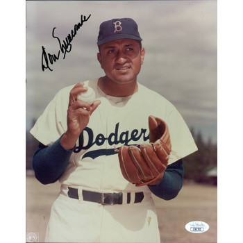 Don Newcombe Brooklyn Dodgers Signed 8x10 Glossy Photo JSA Authenticated Don Newcombe Brooklyn Dodgers Signed 8x10 Glossy Photo JSA Authenticated