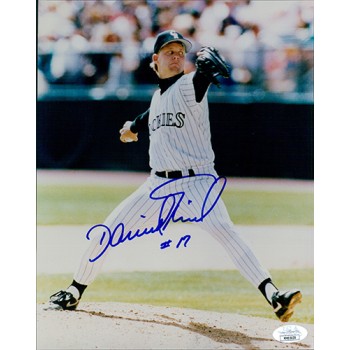 David Nied Colorado Rockies Signed 8x10 Glossy Photo JSA Authenticated