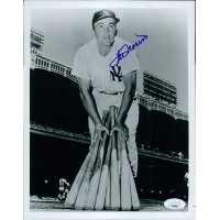 Irv Noren New York Yankees Signed 8x10 Glossy Photo JSA Authenticated