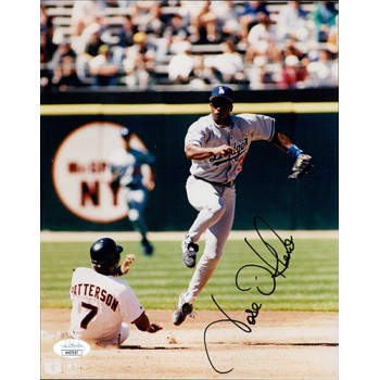 Jose Offerman Los Angeles Dodgers Signed 8x10 Glossy Photo JSA Authenticated