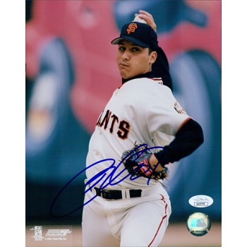 Russ Ortiz San Francisco Giants Signed 8x10 Glossy Photo JSA Authenticated