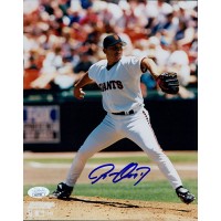 Russ Ortiz San Francisco Giants Signed 8x10 Glossy Photo JSA Authenticated