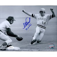 Ed Ott Pittsburgh Pirates Signed 8x10 Matte Photo JSA Authenticated