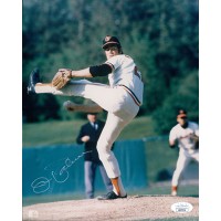 Jim Palmer Baltimore Orioles Signed 8x10 Glossy Photo JSA Authenticated