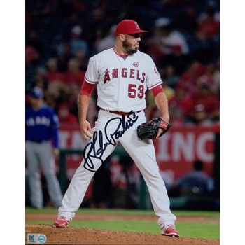Blake Parker Los Angeles Angels Signed 8x10 Matte Photo MLB Authenticated