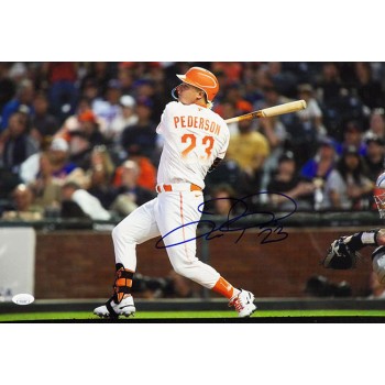 Joc Pederson San Francisco Giants Signed 12x18 Glossy Photo JSA Authenticated