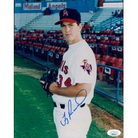 Troy Percival California Angels Signed 8x10 Matte Photo JSA Authenticated