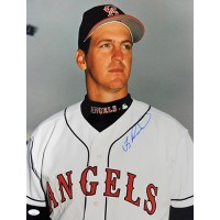 Troy Percival California Angels Signed 16x20 Glossy Photo JSA Authenticated