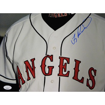 Troy Percival California Angels Signed 16x20 Glossy Photo JSA Authenticated