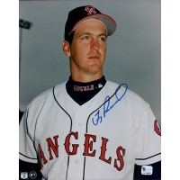 Troy Percival California Angels Signed 8x10 Glossy Photo Global Authenticated