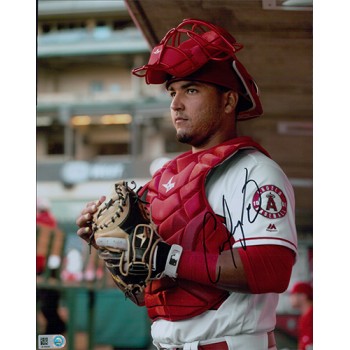 Carlos Perez Los Angeles Angels Signed 8x10 MLB Matte Photo MLB Authenticated