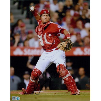 Carlos Perez Los Angeles Angels Signed 8x10 MLB Glossy Photo MLB Authenticated