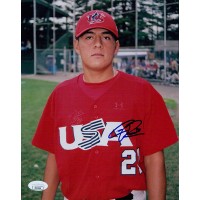 Chris Perez Team USA Signed 8x10 Glossy Photo JSA Authenticated