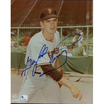 Gaylord Perry San Francisco Giants Signed 8x10 Glossy Photo Global Authenticated