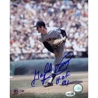 Gaylord Perry San Francisco Giants Signed 8x10 Glossy Photo JSA Authentic HOF 91 Gaylord Perry San Francisco Giants Signed 8x10 Glossy Photo JSA Authentic HOF 91