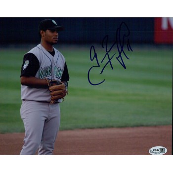 Gregorio Petit Kane County Cougars Signed 8x10 Glossy Photo JSA Authenticated