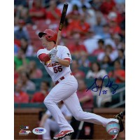 Stephen Piscotty St. Louis Cardinals Signed 8x10 Matte Photo PSA Authenticated
