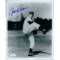 Johnny Podres Brooklyn Dodgers Signed 8x10 Glossy Photo JSA Authenticated