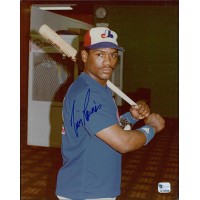 Tim Raines Montreal Expos Signed 8x10 Glossy Photo Global Authenticated