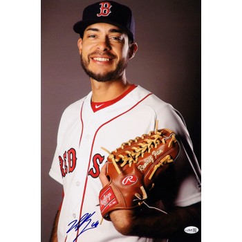 Noe Ramirez Boston Red Sox Signed 12x18 Glossy Photo JSA Authenticated