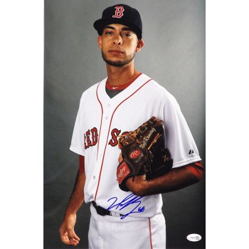 Noe Ramirez Boston Red Sox Signed 12x18 Glossy Photo JSA Authenticated