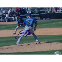 Steven Register New York Mets Signed 8x10 Glossy Photo JSA Authenticated
