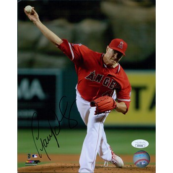 Garrett Richards Los Angeles Angels Signed 8x10 Matte Photo JSA Authenticated